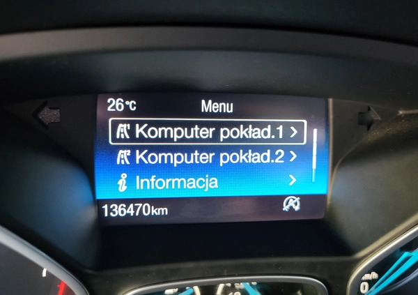Ford C-MAX cena 36700 przebieg: 136417, rok produkcji 2016 z Złotów małe 781